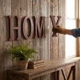 thumbnail image 5 of Rustic Metal Wall Art Letter R with Vintage Rust Finish,Farmhouse Wall Decor for Living Room Entryway,Industrial Decor Accent,12 Inch,1 Pack, 5 of 5