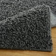 thumbnail image 4 of HOMERRY Hallway Runner Rug, 2x10 Grey Long Runner Mat Soft Plush Shaggy Area Rug Indoor Modern Throw Rug Bedside Runner, Dark Grey, 4 of 5