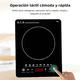 thumbnail image 3 of Digital Parrilla Eléctrica Inducción Control Tactil De 2200w Belug,Negro, 3 of 5