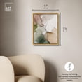 thumbnail image 4 of Aqueous Earth on Beige III Canvas Print Nature Decor by Art Remedy, Gold Frame, 16 x 20, 4 of 6