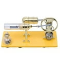 thumbnail image 5 of Stirling Engine Model Kit That Works, DIY Assembly Gamma Stirling Engine with LED Generator for Educational Science Demonstrations, 5 of 5