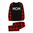 thumbnail image 2 of Odeerbi Christmas Pajamas For Family Matching Outfits Sets 2025 Casual Printed Top With Bottom Outfits Home Wear, 2 of 9