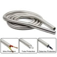 thumbnail image 3 of SKYPRO Inner Diameter 13mm 304 Stainless Steel Corrugated Pipe Wire Line Cable Conduit Protect Hose Tube Length 3 Meter, 3 of 9