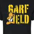 thumbnail image 3 of Garfield - Grunge - Juniors Cropped Cotton Blend T-Shirt, 3 of 5