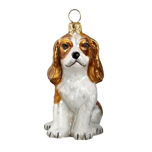 king charles spaniel garden ornament