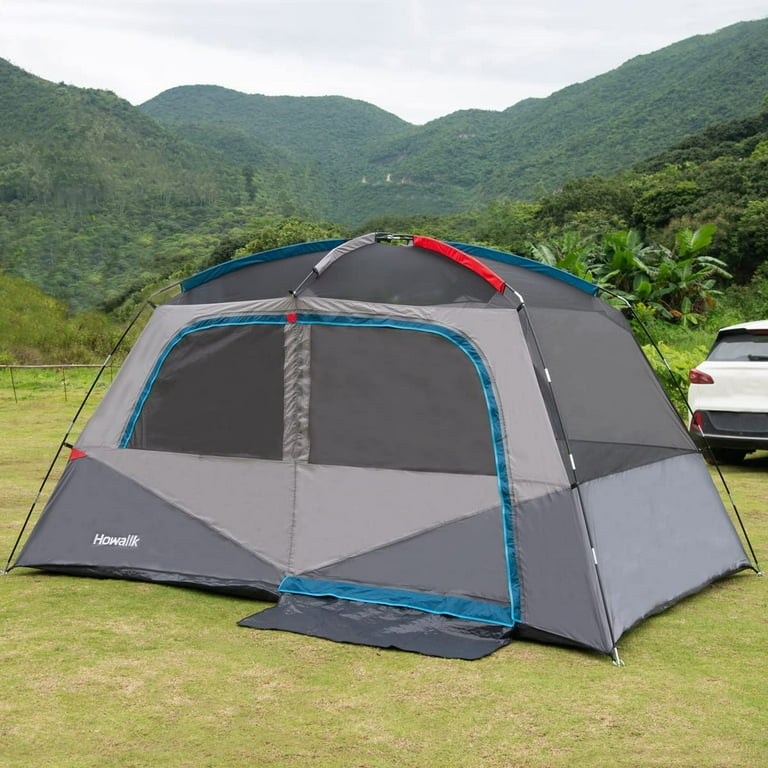 EastVita Howallk 6-Person Family Camping Tent with Carry Bag