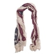 thumbnail image 1 of USA Themed Scarf - Vintage Beige, 1 of 2