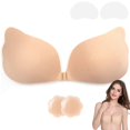 thumbnail image 1 of Soutien-gorge Rehausseur Sans Dos pour Femmes, Soutien-Gorge à Coller Réutilisable Sans Bretelles, Soutien-Gorge Invisible Confortable et Cache-Tétons, 1 of 4
