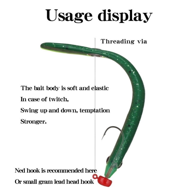 Bionic Loach Bait,5Pcs 10cm 6g Soft Soft Fishing Lures Fishing Swimbaits Achieve More