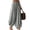 Grey, variant on Lightweight Balloon Pants Women Summer Elastic Waist Casual Baggy Beach Boho Harem Pants Trousers with Pockets