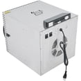 thumbnail image 6 of Food Dehydrator 1000W Drying Cabinet with 30-90°C Temperature Control Stainless Steel Food Dehydrator with Trays & Hooks for Jerky Dog Treats Herbs Meat Fruit and Yogurt, 6 of 9