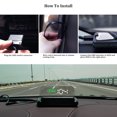 thumbnail image 3 of Coche HUD Display, Head Up Display Velocímetro de alta definición Coche, 3 of 8