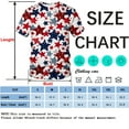 thumbnail image 4 of Rebaike Tie-Dye T-shirt American Flag Graphic Tee Shirt, 4 of 7