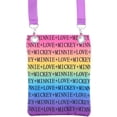 thumbnail image 4 of Disney Mickey & Minnie Zip-Up Passport Bag, Crossbody, 4 of 5