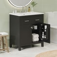 thumbnail image 2 of 30" Vanity with Soft - Close Doors | Create a Quiet Bathroom Environment | Get a Cabinet with Long - Lasting Quality, 2 of 7