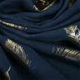 thumbnail image 4 of Prolriy Scarf for Women Scarf Gift Scarves Shawl Soft Lightweight Scarf Retro Flower Printing Neck Wrap Shawl Gift Shawl Shawl Scarf Navy, 4 of 4