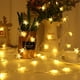 thumbnail image 2 of Luces de cadena en forma de estrella 5M 25 LED Luces de Navidad con pilas Luces de Navidad para interiores y exteriores para balcón Jardín Boda Fiesta de Navidad Blanco cálido oso de fresa Electrónica, 2 of 5