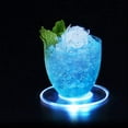 thumbnail image 3 of LINLIN LED Coaster, LED Cup Holder Lights Light Up Bottle Cup Mat LED Cup Holder Lights, car Cup Coasters Light Waterproof Battery, 3 of 8