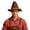 Brown, variant on Solid Oktoberfest Bavarian Hat with Rope Band, Wide Brim Pointed Top Hat, Unisex Halloween Party Stage Performance Cosplay Hat Grey One Size
