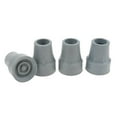 thumbnail image 4 of 4 Pieces Cane Tips End, Rubber Crutch & Tips & Leg Tips Inner Diameter: 2.2 Cm (0.86 Inch) - Gray, 4 of 9