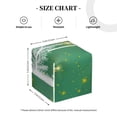 thumbnail image 4 of Kdxio Christmas Green Print Tissue Box Cover,Square Decorative PU Leather Facial Paper Case Organizer Holder Dispenser for Bathroom,Night Stands,Desk,Car 5.2''X5.2''X5.2'', 4 of 8