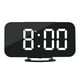 thumbnail image 1 of Despertador Led De 6,5 Pulgadas Con Puertos Usb Duales, Reloj De Espejo Multifuncional Regulable Para Oficina En Casa Serendint HA017565-00, 1 of 5