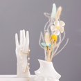 thumbnail image 3 of floreros decorativos Soporte de exhibición de joyería de cerámica modelo femenina para, joyería y hogar, anillos reloj estante elegante multifunción Magideal floreros decorativos, 3 of 7
