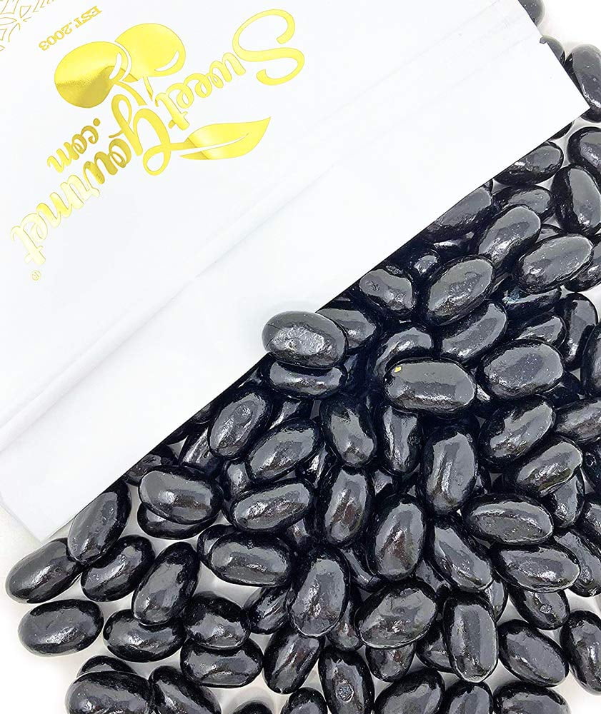 SweetGourmet Jumbo Black Licorice Jelly Beans Bulk Unwrapped 3