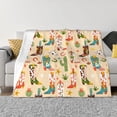 thumbnail image 3 of Throw Blanket for Couch, western style trendy cowboy boots Super Soft Fuzzy Comfy Warm Throw Blanket, Cuteness Lightweight Cozy Plush Flannel Blanket & Throws for Sofa and Bed All Season, 3 of 5