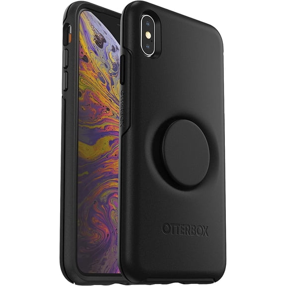 Otter Pop Symmetry Series Phone Case for Apple iPhone Xs Max - Black