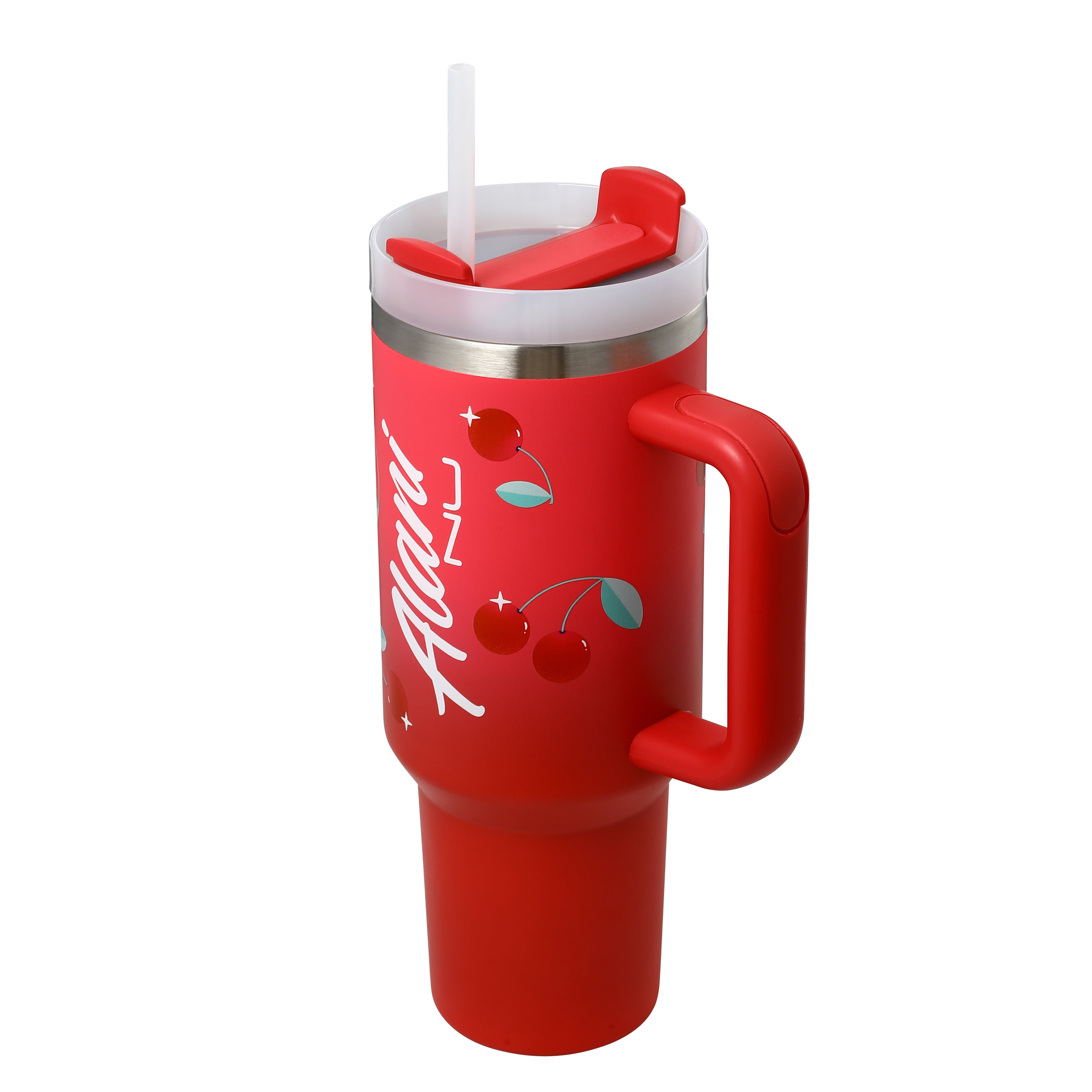 Alani Nu Travel Tumbler, 40oz – Cherry Slush