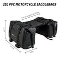 thumbnail image 6 of AFISHTOUR Motorcycle Saddlebags, 50L Detachable Waterproof Motorcycle Luggage Bag for Scooter, Honda, Suzuki, Yamaha (Black, 2 Pack), 6 of 8