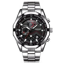 LANGLISHI Mens Watches Top Brand Luxury Sport Waterproof Luminous Wristwatch Quartz Clock Big Dial Casual Relogio Masculino