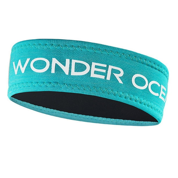 Banda para el cabello deportiva, banda elástica para la cabeza, banda para el cabello de secado rápido, banda para el cabello para yoga Verde