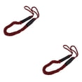 thumbnail image 4 of ZLight Ensemble de types Multiples Corde d'Amarrage à Cordon pour Bateau 4 Pieds 2 Cordes Corde à Cordon Accessoires de Kayak Rouge Noir Vague 2ensemble, 4 of 6