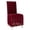 A 23.6" x 18.9", variant on Chair Covers for Dining Room Set of Stretch Chair Slipcovers with Skirt Removable Washable Kitchen Chair Protector Cover Set for Home Party Wedding(Burgandy)