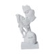 thumbnail image 3 of Escultura de pareja besándose, figura de amor, adorno de cumpleaños, estatua de pareja besándose Blanco, 3 of 9