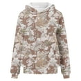 thumbnail image 4 of MaFYtyTPR Women's Loose Hoodies Fashion Camouflage Leaf Printing Hooded Long Sleeve Pullover Sweatershirt with Pocket, 4 of 4