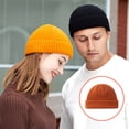 thumbnail image 2 of Knitted Beanie Hat Winter Outdoor Sports Hiking Camping Mountaineering Cycling Fishing Ski Skating Thermal Cap Women Man Orange Red, 2 of 6