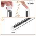 thumbnail image 4 of Tapón de Plástico Redondo Uxcell, 16 Pcs Tapas de Inserción de Tubo de 1 Pulgada/25mm, Blanco, 4 of 5