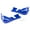 Blue, variant on Tusk D-Flex Replacement Plastic Handguard Shields White