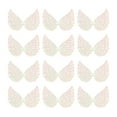 thumbnail image 1 of Uxcell 12Pcs Alas de Ángel para Manualidades, Pequeñas Alas de Ángel Brillantes Blancas, Parches de Tela para Coser en Manualidades DIY (3.4 Pulgadas), 1 of 6