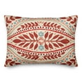 thumbnail image 2 of Creative Products Red Colored Large Folk Pattern 14x20 Indoor / Outdoor Pillow, 2 of 3
