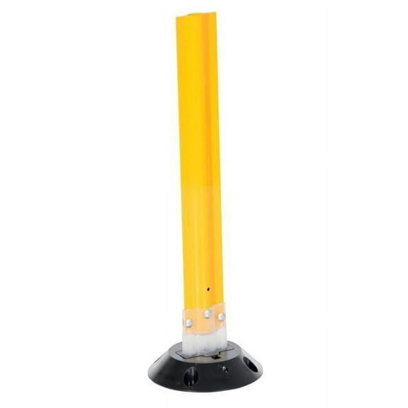 Vestil Manufacturing VGLT-16-2F-Y 24 x 3.25 in. Surface Flexible Stakes, Yellow