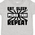 thumbnail image 4 of Inktastic Eat, Sleep, Muay Thai, Repeat Boys or Girls Toddler T-Shirt, 4 of 5