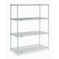 thumbnail image 3 of Nexel Stainless Steel Wire Shelving, 48"W x 24"D x 86"H, 3 of 4