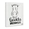 thumbnail image 4 of Stupell Industries Howdy Neighbor with Horse Animals Painting Wrapped Canvas Art Print Wall Art, 36 x 48, 4 of 8