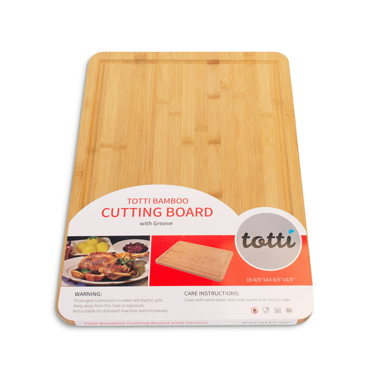 VaeFae 24 x 16 Inch XXX-Large Bamboo Cutting Board with Cutout Handle and  Juice Groove, Heavy Kitchen Chopping Board for Meat and Vegetables