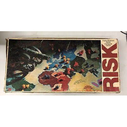 Pre-Owned Vintage 1975 Risk World Conquest Board Game by Parker Brothers