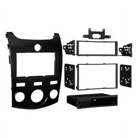 Metra - Installation Kit for Most 2010 and later Kia Forte and Forte Koup Vehicles - High-Gloss Black